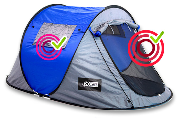10 Second Tent Display