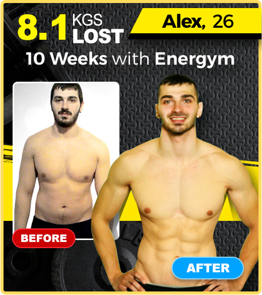 Energym 12 in 1 lost weight result