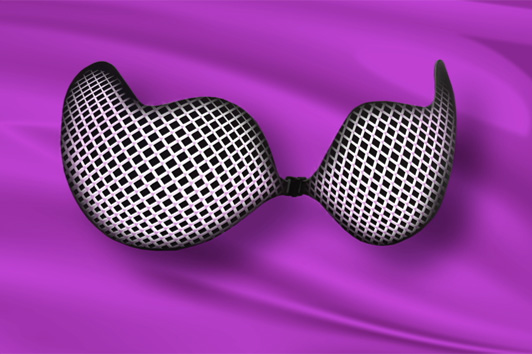 The strapless and backless Boost Bra gives you a bigger chest