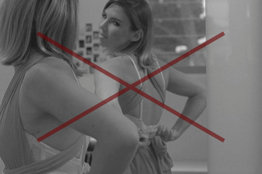 Stop using painful straps and a visible bra