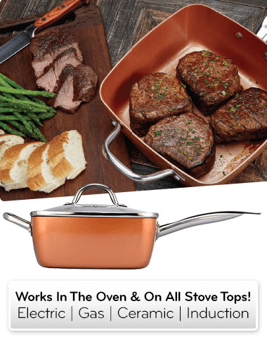 Copper Chef Ceramic Fry Pan