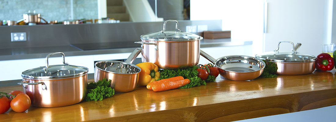 Kleva Copper Pan Master Series