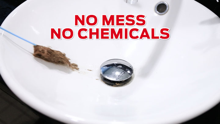 Quick and easy way to unblock your drains
