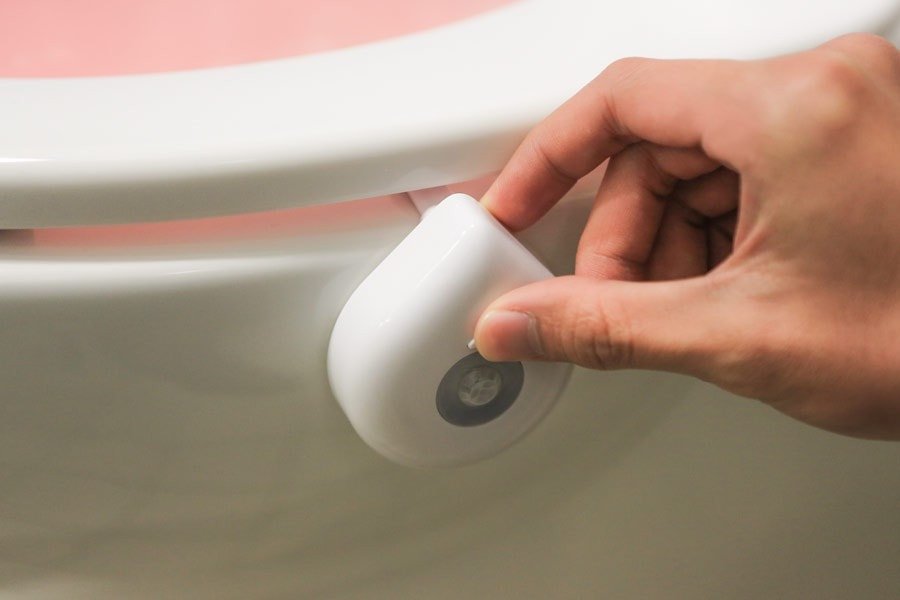 The incredible motion activated bathroom nightlight