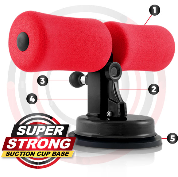 Quick Crunch super strong suction cup base