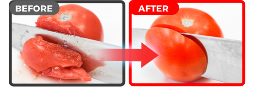 Sharp Diamond Before After