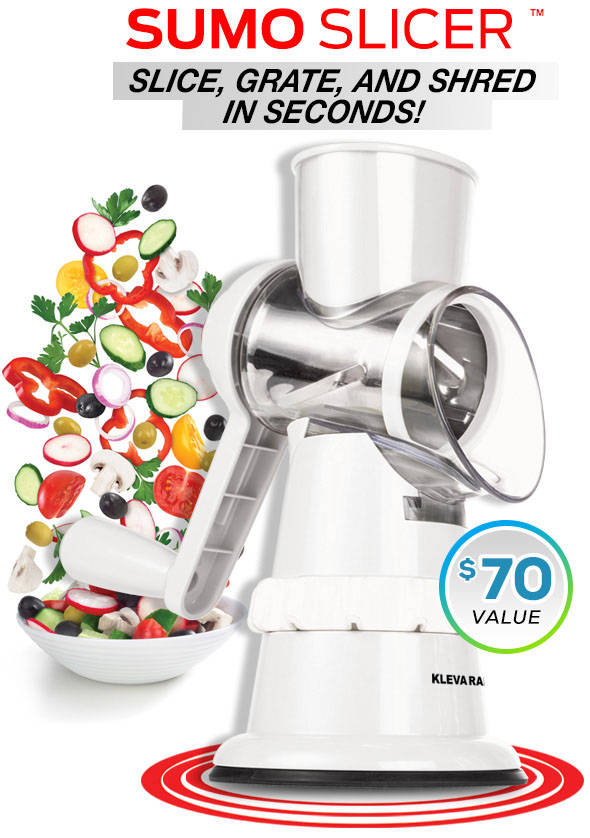 Slice Grate & Shred in Seconds
