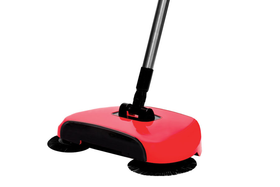 A broom and a vacuum combined in one amazing, cordless, portable device!