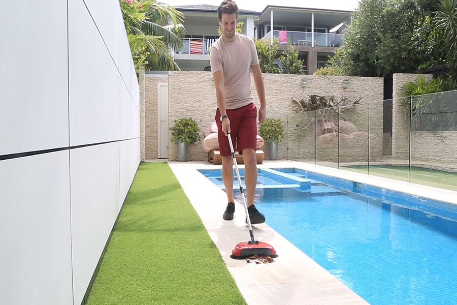 A broom and a vacuum combined in one amazing, cordless, portable device!