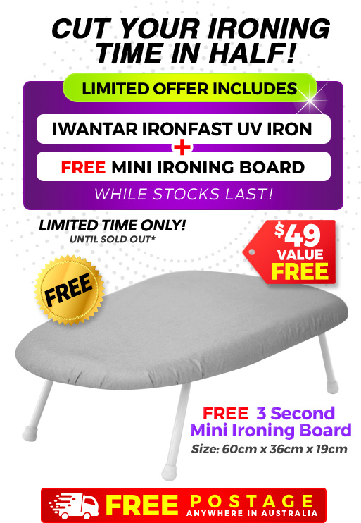 Cut your uroning time in half!